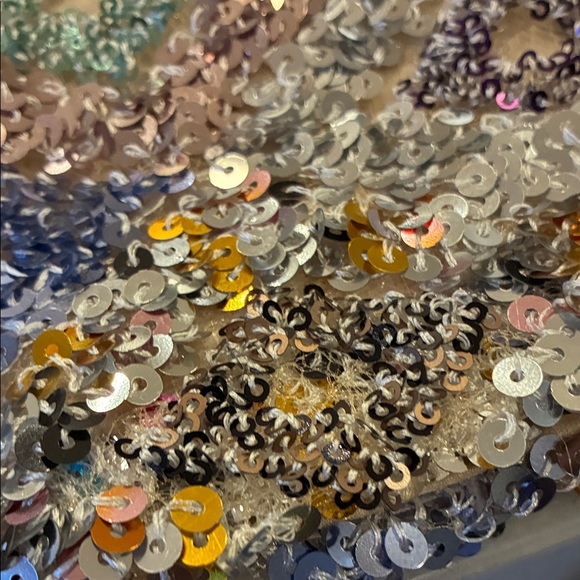 Oversized Sequin Open Cardigan - Picture 13 of 16